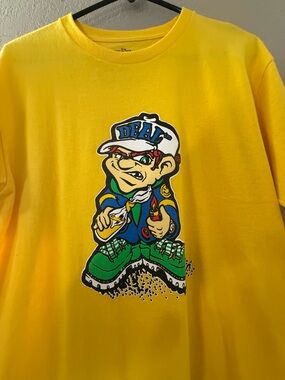 Yellow New Deal Graphic Tee